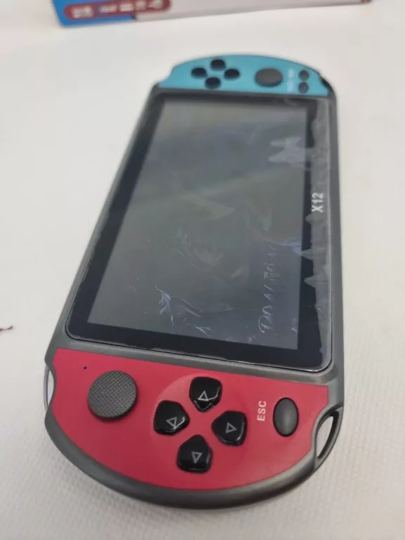 KONSOLA PRZENOŚNA X12 DO 1000+ GIER RETRO MINI 8GB GRA TV 5,1" PL MENU