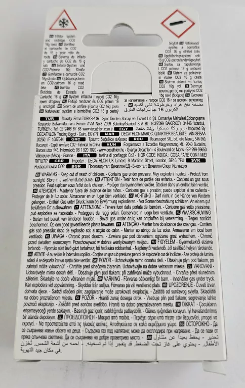 POMPKA NA NABOJE CO2 DECATHLON
