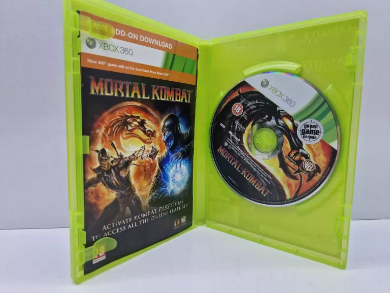 MORTAL KOMBAT MICROSOFT XBOX 360