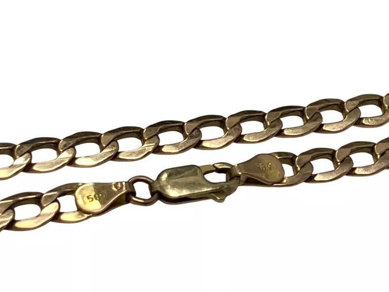 ZŁOTY ŁAŃCUSZEK MĘSKI 60CM 585 10,07G