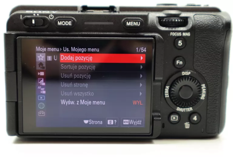SONY ILME-FX30 - KOMPAKTOWA KAMERA CINEMA LINE BODY JAK NOWA