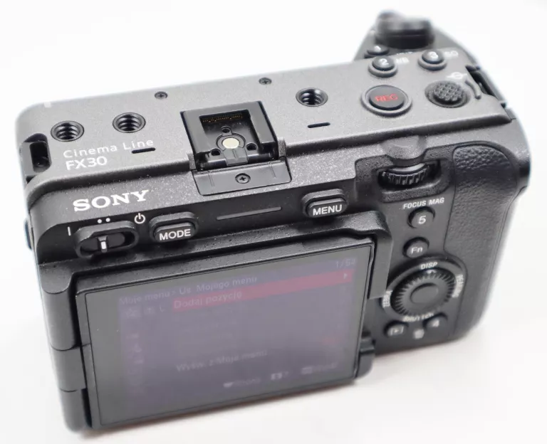 SONY ILME-FX30 - KOMPAKTOWA KAMERA CINEMA LINE BODY JAK NOWA