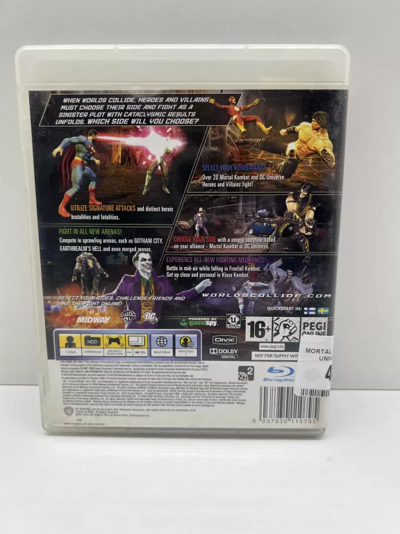 MORTAL KOMBAT VS DC UNIVERSE SONY PLAYSTATION 3