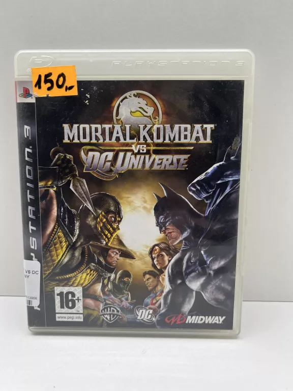 MORTAL KOMBAT VS DC UNIVERSE SONY PLAYSTATION 3
