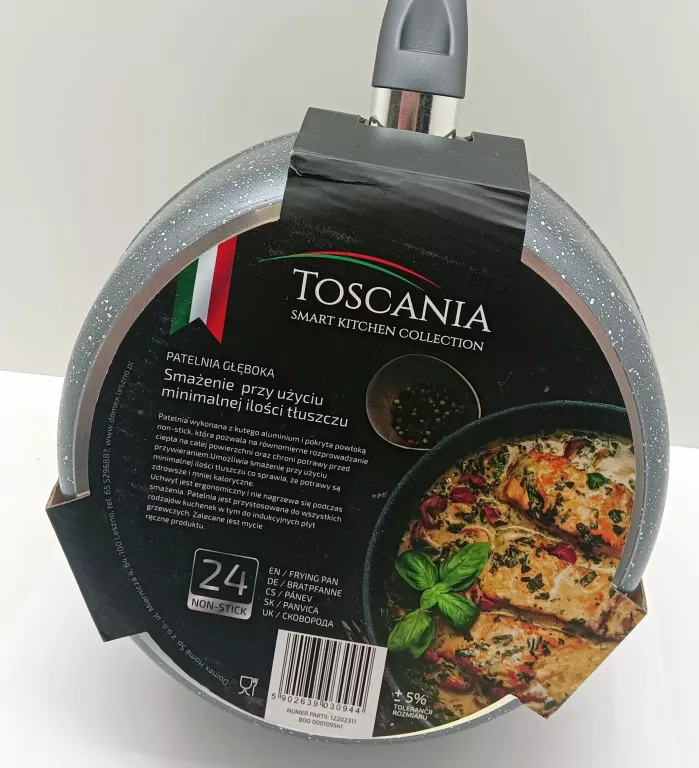 PATELNIA TOSCANIA GŁĘBOKA 24CM