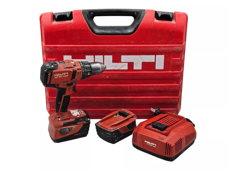WIERTARKO WKRĘTARKA AKUMULATOROWA HILTI SF 6H-A22 2X AKU 5.2AH | ŁADOWARKA
