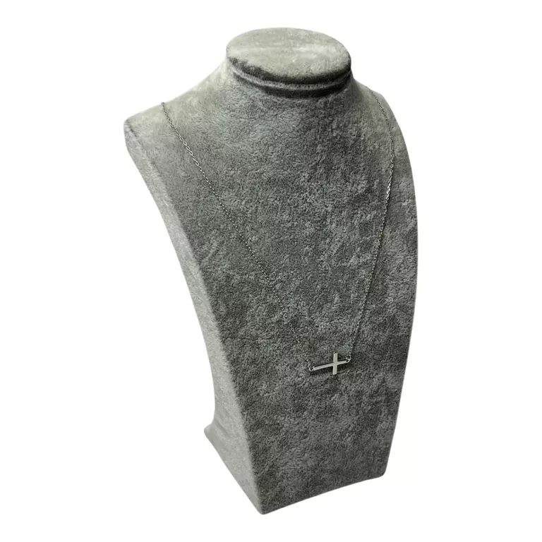 SREBRNY ŁAŃCUSZEK CELEBRYTKA Z KRZYŻYKIEM 1,44G P925 DŁ 44CM