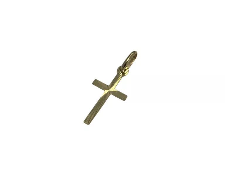 ZŁOTA ZAWIESZKA KRZYŻYK 0,31G 585