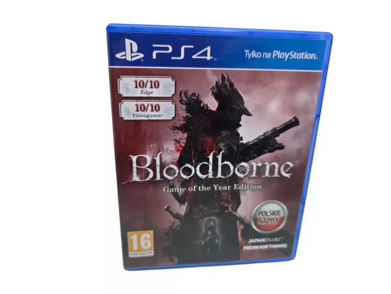 GRA PS4 BLOODBORNE GAME OF THE YEAR EDITION - POLSKIE NAPISY - PL