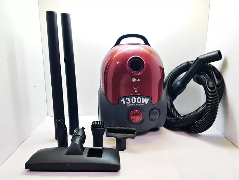 ODKURZACZ WORKOWY LG V-CP233NBR 1300W + ORUROWANIE