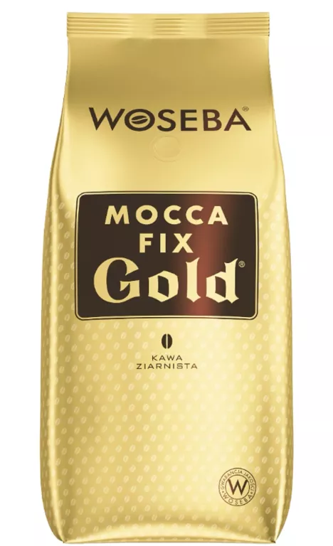 ORYGINALNA KAWA ZIARNISTA MIESZANA WOSEBA MOCCA FIX GOLD 1000 G