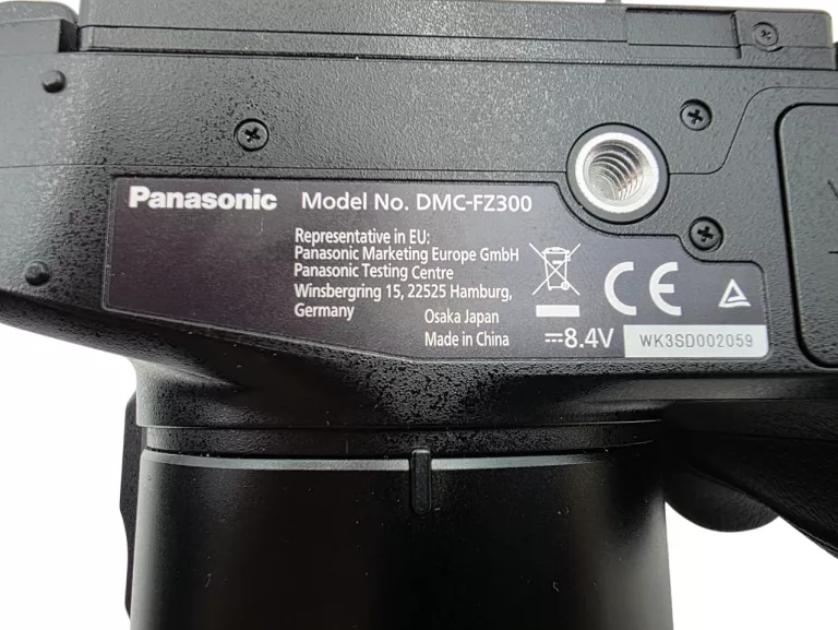 APARAT KOMPAKTOWY PANASONIC LUMIX DMC-FZ300 4K + TORBA GW.15.12.2025!
