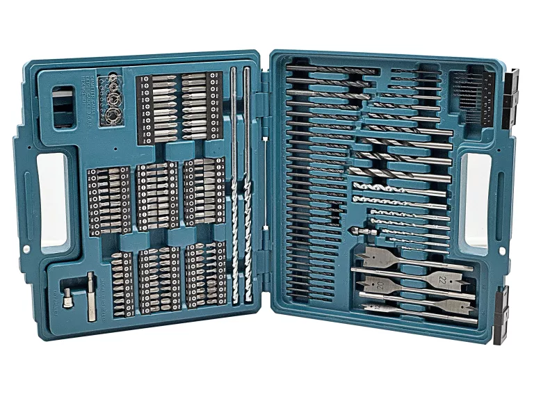 ZESTAW WIERTEŁ I NARZEDZI W WALIZCE 256 EL. MAKITA E-11689 - SUPER STAN!