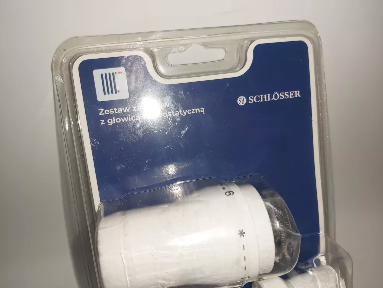 ZESTAW ZAWORÓW Z GŁOWICĄ TERMOSTATYCZNA SCHLOSSER BIAŁY