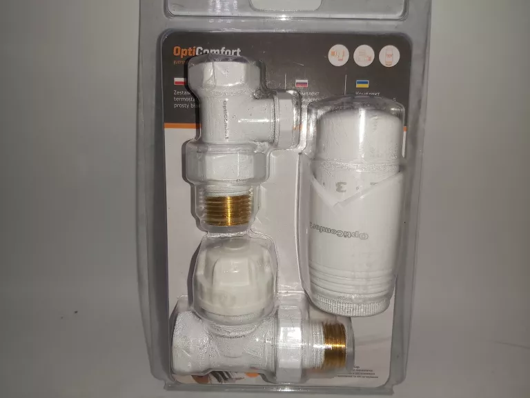 OPTICOMFORT ZESTAW TERMOSTATYCZNY OPTZZTPKB.408 BIAŁY
