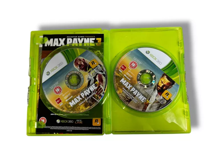 GRA MAX PAYNE 3 XBOX 360