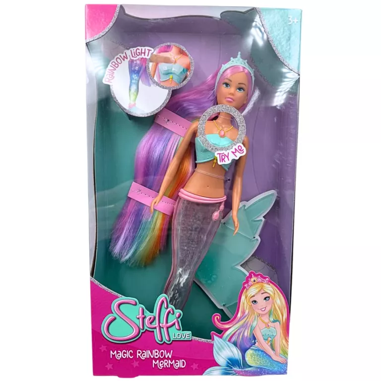 LALKA SIMBA STEFFI LOVE MAGIC RAINBOW MERMAID / 105733741 / 29 CM / 3+