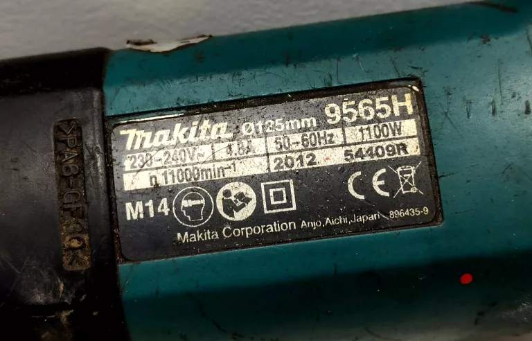 SZLIFIERKA KĄTOWA MAKITA 9565H