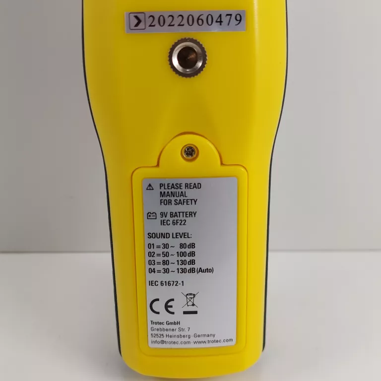 MIERNIK POZIOMU DŹWIĘKU TROTEC SL 300