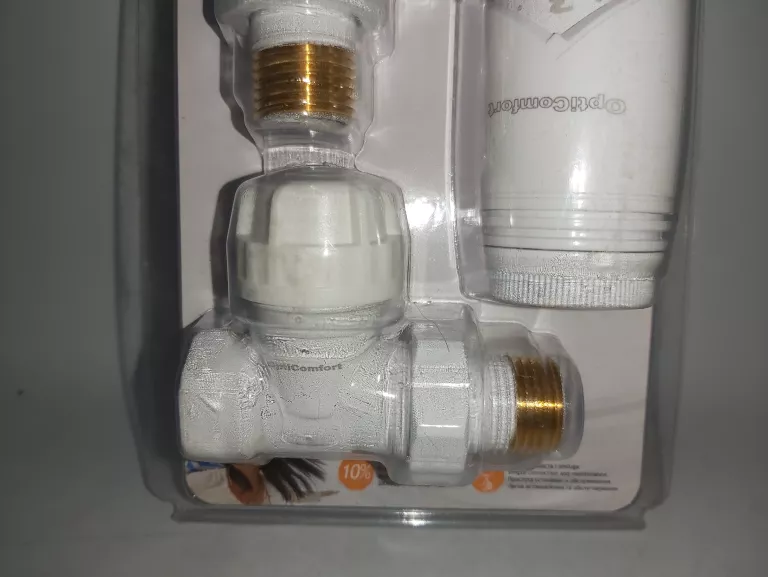 OPTICOMFORT ZESTAW TERMOSTATYCZNY OPTZZTPKB.408 BIAŁY