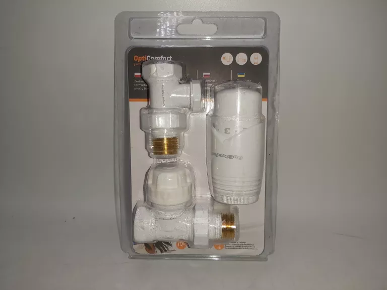 OPTICOMFORT ZESTAW TERMOSTATYCZNY OPTZZTPKB.408 BIAŁY