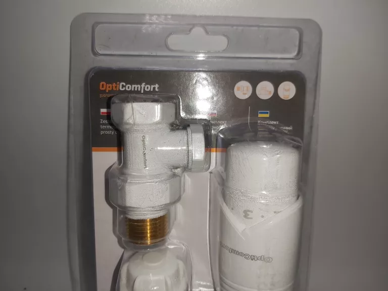 OPTICOMFORT ZESTAW TERMOSTATYCZNY OPTZZTPKB.408 BIAŁY