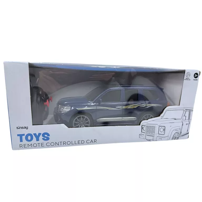 ZDALNIE STEROWANY SAMOCHÓD SINSAY TOYS 22CM GRANATOWY