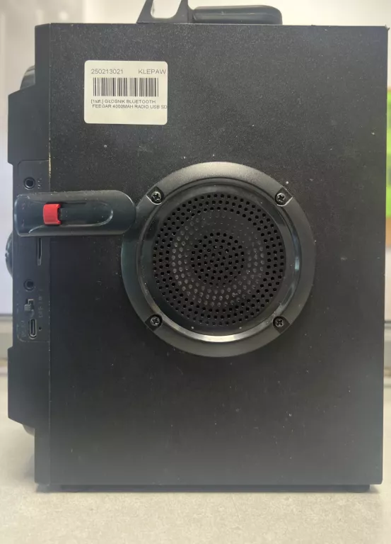 GŁOŚNIK BLUETOOTH FEEGAR 4000MAH RADIO USB SD AUX