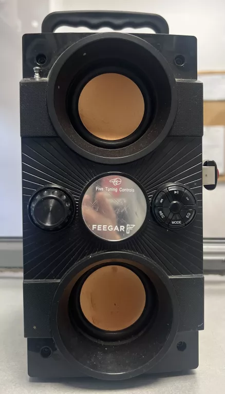 GŁOŚNIK BLUETOOTH FEEGAR 4000MAH RADIO USB SD AUX