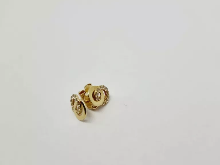ZŁOTE KOLCZYKI PRÓBY 585 1,25 GRAM