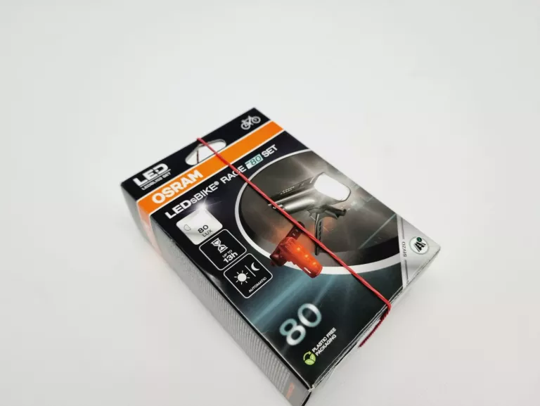 ZESTAW LAMPEK ROWEROWYCH LED OSRAM LEDSBIKE RACE 80