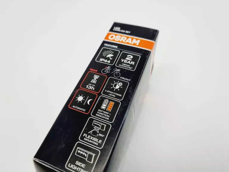 ZESTAW LAMPEK ROWEROWYCH LED OSRAM LEDSBIKE RACE 80