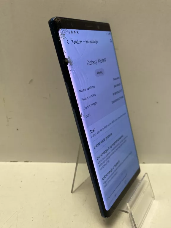 TELEFON SAMSUNG GALAXY NOTE 9 OPIS