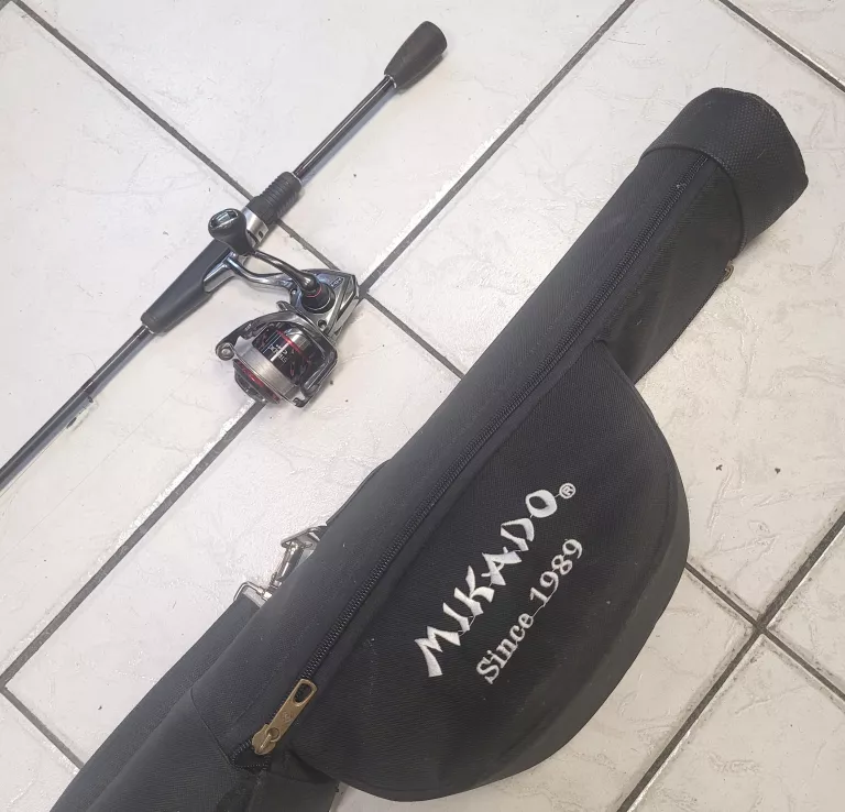 WĘDKA RODMAS FX662 198 CM 2-9G Z KOŁOWROTKIEM SHIMANO STRADIC CI4+