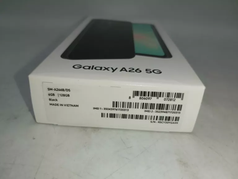 TELEFON SAMSUNG GALAXY A26 5G 6/128 GB, IDEAŁ!!!