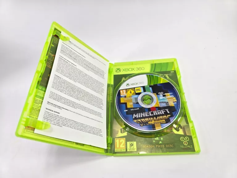 MINECRAFT STORY MODE XBOX 360