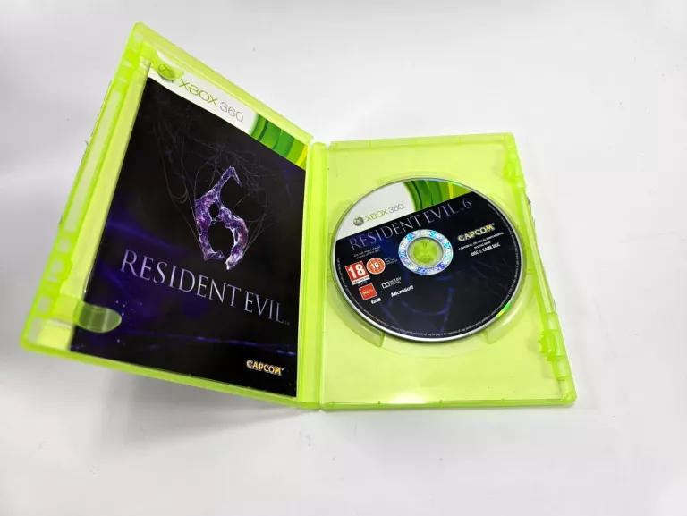 RESIDENT EVIL 6 MICROSOFT XBOX 360