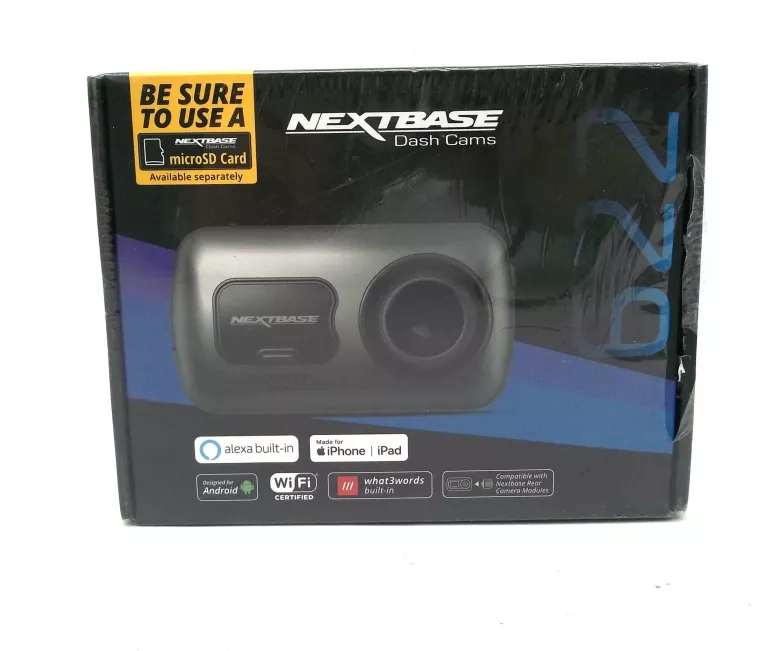 WIDEOREJESTRATOR NEXTBASE 622GW IPHONE IPAD ANDROID 4K FULL HD