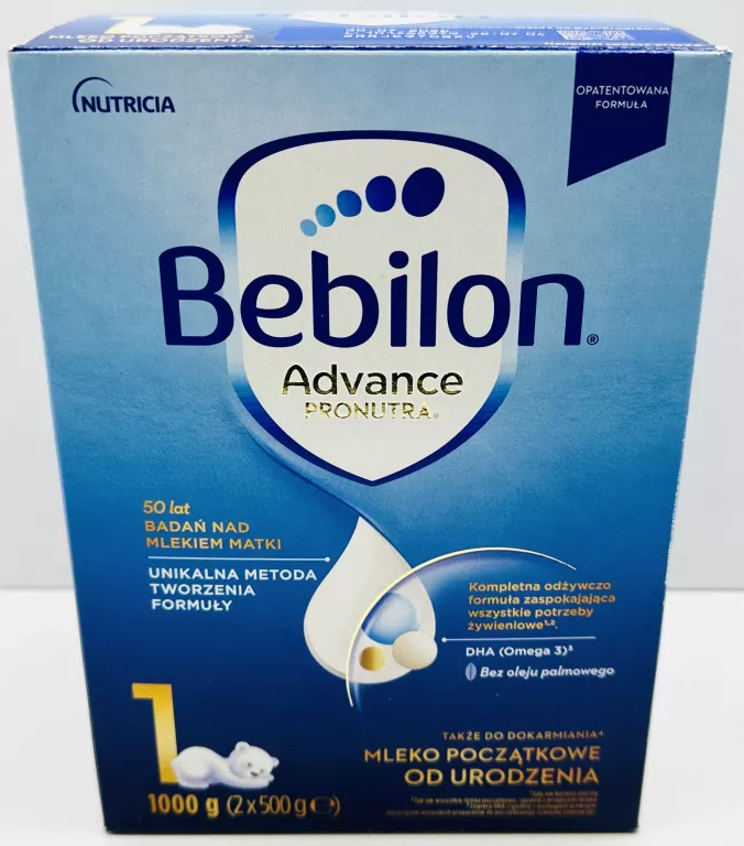 BEBILON 1 PRONUTRA ADVANCE 1000G MLEKO POCZĄTKOWE//DW:30.07.2026