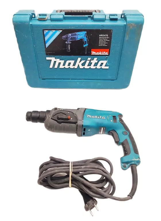 WIERTARKA MAKITA HR2470 + WALIZKA BRAK ZAPIĘĆ W WALIZCE