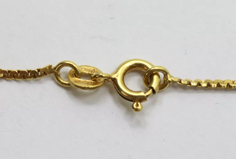 ZŁOTY ŁAŃCUSZEK P: 333 W: 4,13 G. D: 58 CM
