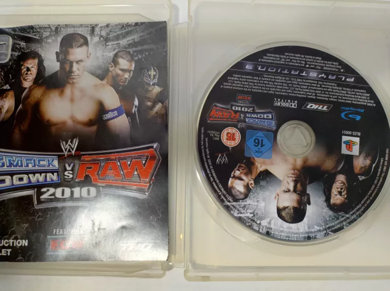 GRA NA KONSOLĘ PS3 SMACK DOWN RAW 2010