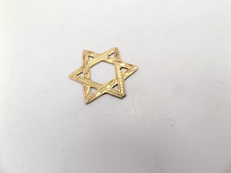 ZŁOTA PRÓBY 333 GWIAZDA DAWIDA WISIOR 3,25G 3CM