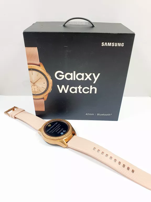 SMARTWATCH SAMSUNG GALAXY WATCH 42MM SM-R810 KOLOR RÓŻANY ZŁOTY