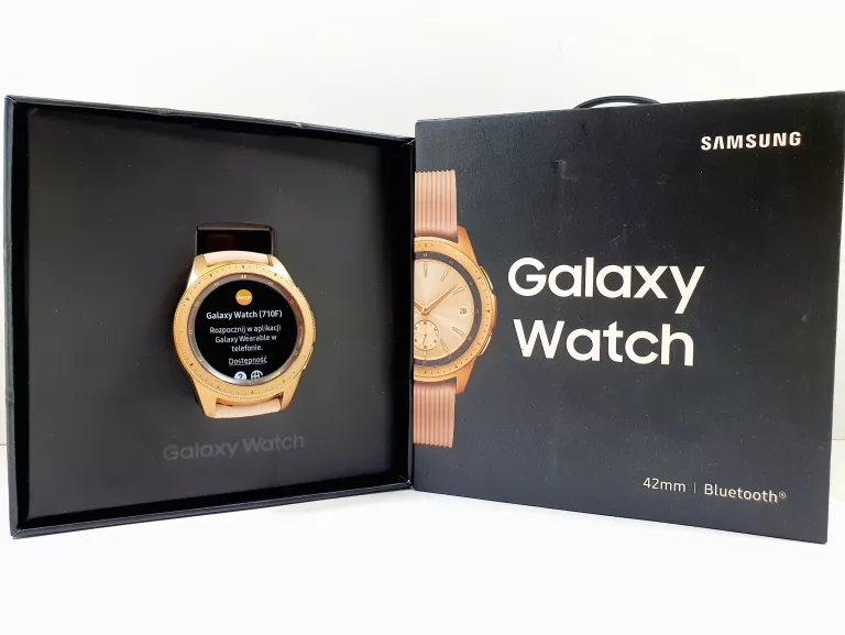 SMARTWATCH SAMSUNG GALAXY WATCH 42MM SM-R810 KOLOR RÓŻANY ZŁOTY