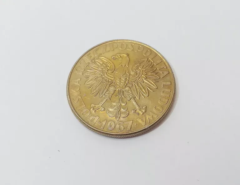 MONETA 10 ZŁ MARIA SKŁODOWSKA-CURIE, 1967