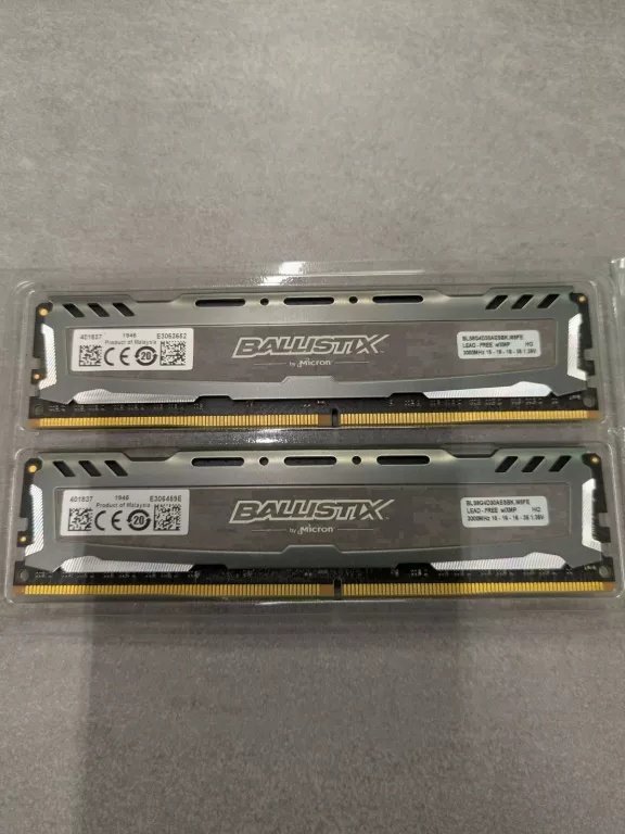 PAMIĘĆ RAM DDR4 CRUCIAL BALLISTIX 2X8GB 16GB