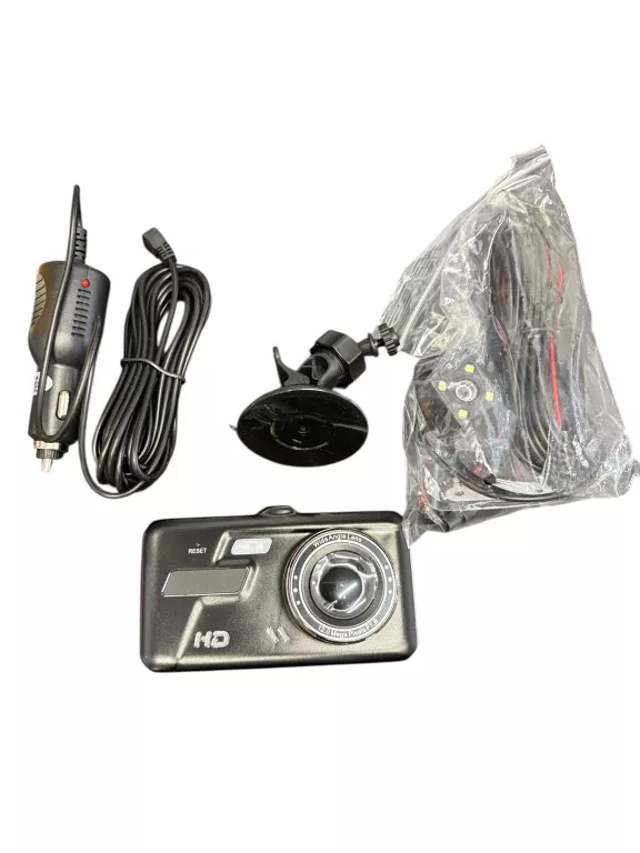 WIDEOREJESTRATOR DUAL LENS VEHICLE BLACKBOX DVR FULL HD DOTYKOWA