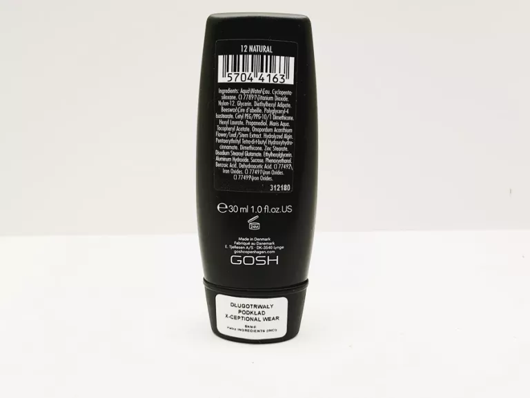 PODKŁAD GOSH X-CEPTIONAL WEAR 12 NATURAL 30 ML