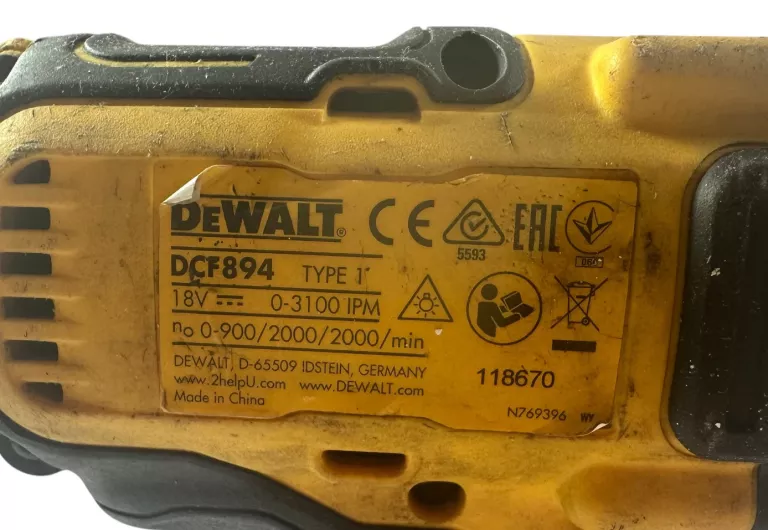 KLUCZ UDAROWY DEWALT DCF894!